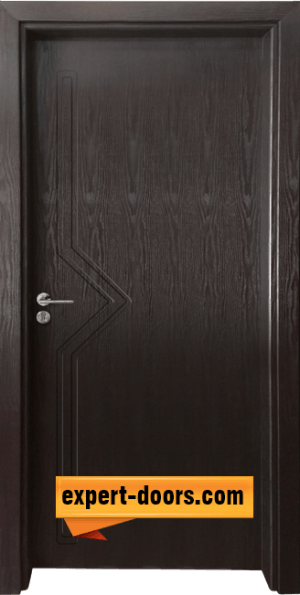Интериорна врата Gama 201p, цвят Венге