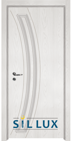 Интериорна врата Sil Lux, модел 3012-P, цвят Снежен бор