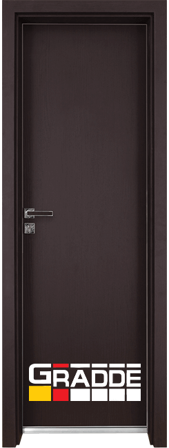 Алуминиева врата Gradde, цвят Орех Рибейра 02