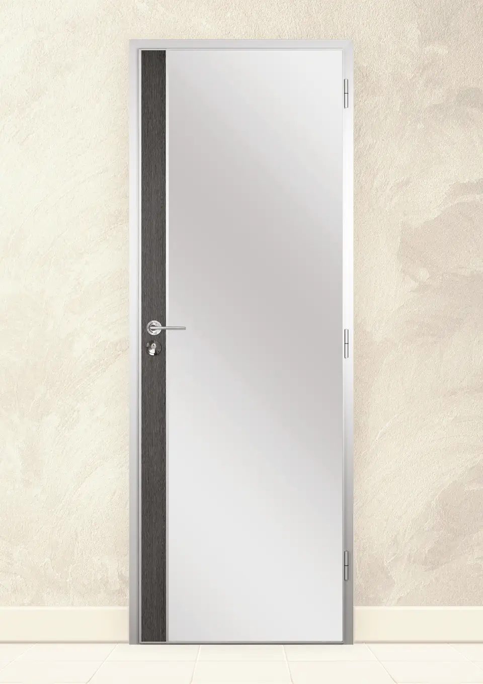 Врата за баня Gama лайсна Сив Кестен