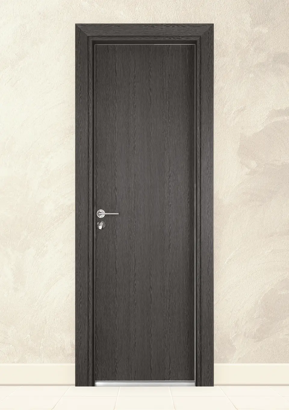 Врата за баня Gama Сив Кестен