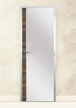 Врата за баня Sil Lux лайсна Райски Орех