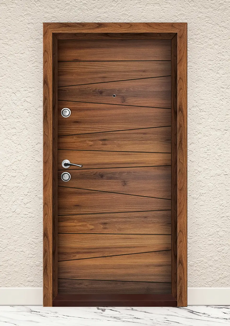 Блиндирана входна врата 005 с Каса