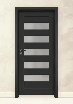 Интериорна врата Gradde Aveen Glass Антрацит Мат