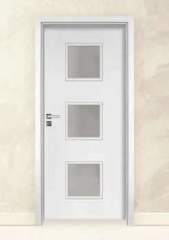 Интериорна врата Gradde Bergedorf Бял Мат