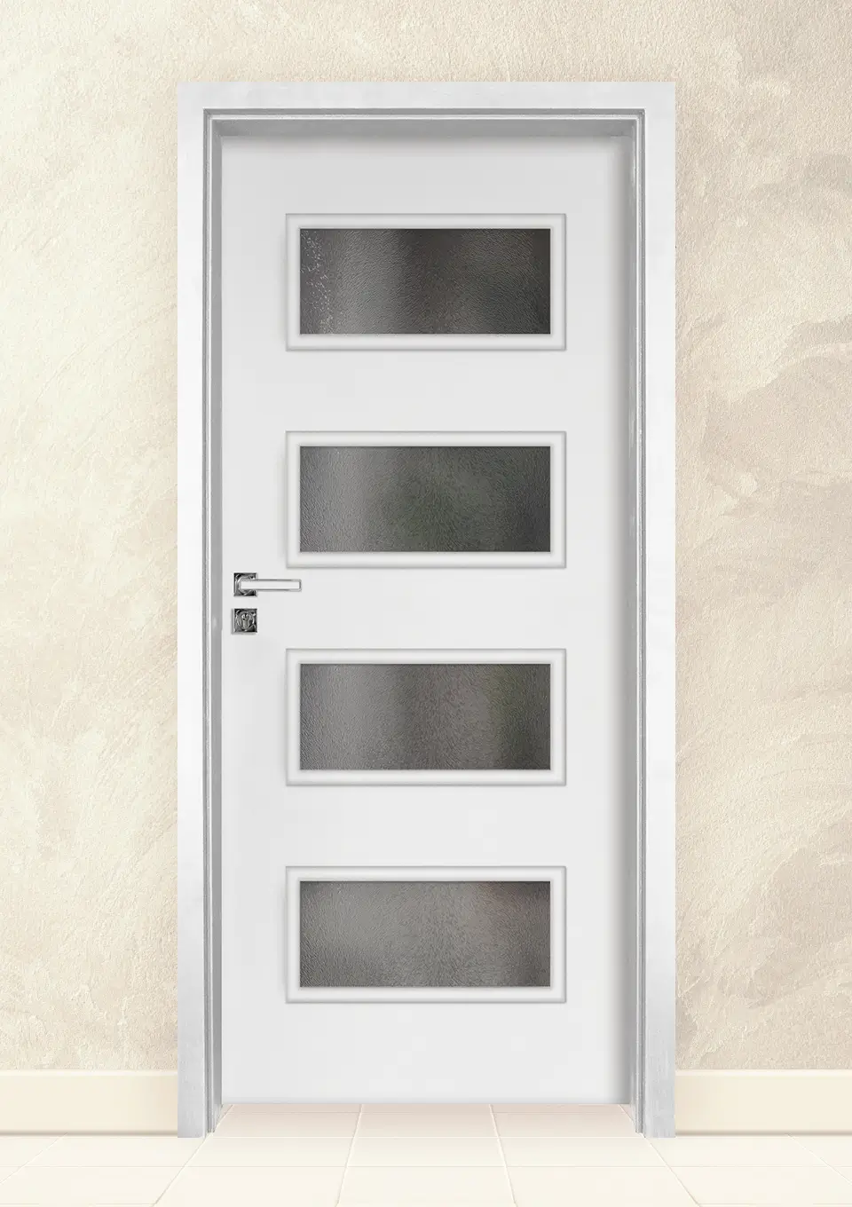 Интериорна врата Gradde Blomendal Бял Мат