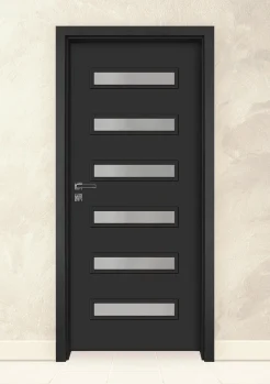 Интериорна врата Gradde Schwerin Антрацит Мат