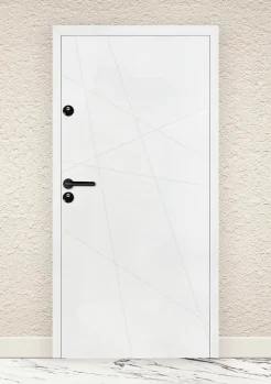 Входна врата UNISON THERMO + BRILLIANT Бял Мат