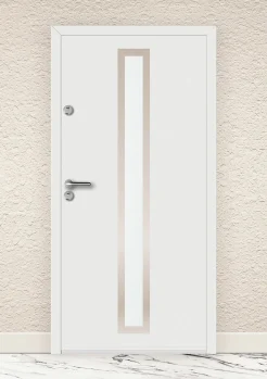 Входна врата UNISON THERMO + STILO Бял Мат